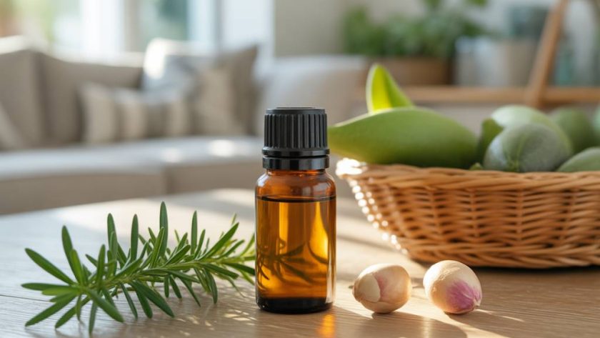 Huile essentielle contre les bouffées de chaleur : apaiser les symptômes de la ménopause