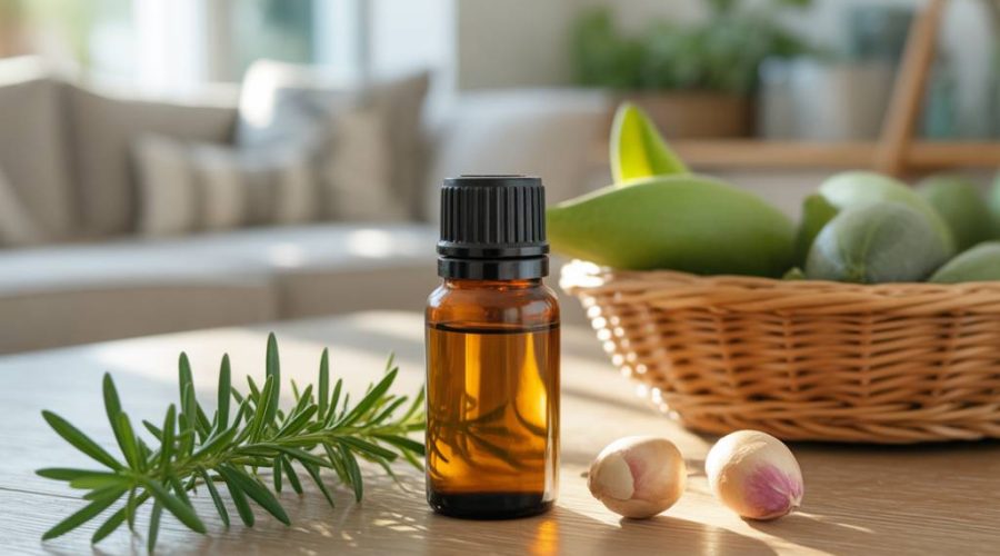Huile essentielle contre les bouffées de chaleur : apaiser les symptômes de la ménopause