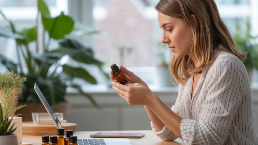 Comment utiliser les huiles essentielles pour stimuler la concentration et la productivité au travail
